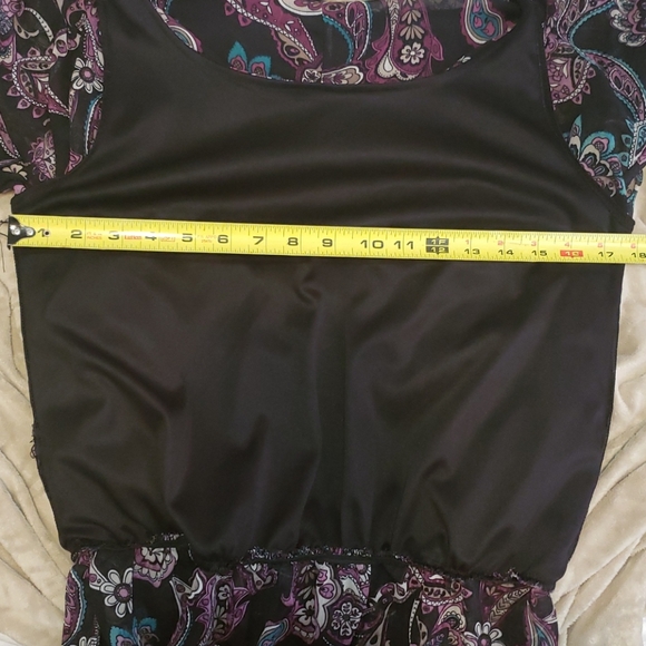 🌷2 for $30🌷 Missy B blouse fit sz S & M - Picture 6 of 6